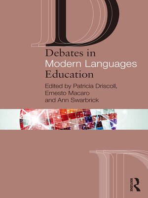 cover image of Debates in Modern Languages Education